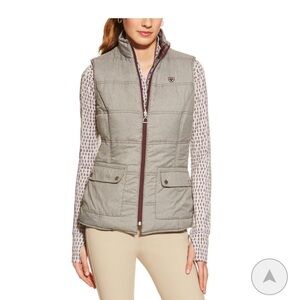 Ariat Women's Galway Plaid Reversible Vest